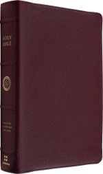 ESV Heirloom Bible, Scriptura Sacra: Personal Size Reference Edition (Calfskin, Bordeaux)