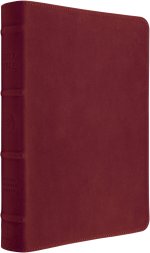 ESV Heirloom Bible, Coram Deo: Thinline Edition (Cowhide, Pompeian Red)