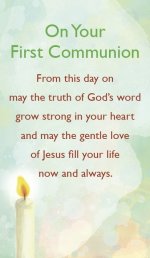 On Your First Communion Prayer Card (pack of 20)