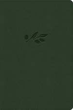 NASB Giant Print Reference Bible, Olive Leathertouch