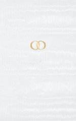 RVR 1960 Biblia Recuerdo De Boda, Blanco Y Dorado