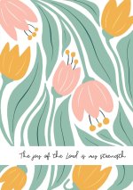 The Joy Of The Lord A5 Notebook