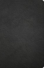 NASB Personal Size Giant Print Bible, Black Genuine Leather