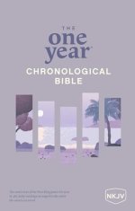 NKJV One Year Chronological Bible, Blue, Paperback, Reading Plan, Scripture Index, Bible Timeline, Historical Dates, Presentation Page