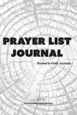 Prayer List Journal