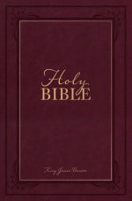 KJV Holy Bible, Compact Giant Print, Garnet