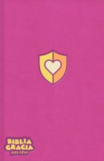 RVR 1960 Biblia Gracia Para Niños, Rosa, Símil Piel