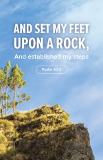 General Worship Bulletin: Set My Feet (Package of 100)