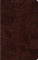 ESV Thinline Bible, Thumb Indexed (TruTone, Espresso)