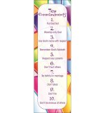 Bookmark: Ten Commandments - Kids