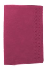 Student Study Bible: A Guide to Knowing and Living God’s Word (NKJV, Pink Leathersoft, Red Letter, Comfort Print)