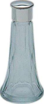 Cruet Bottle (Glass & Silver Top)