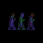 32cm x 1m Twinkling Flexibrights 3 Kings