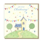Church Christening Single Card
