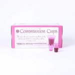 Communion Cups Grape Colored Full Size 1 3/8In Pack of 1000