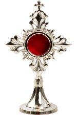 Silver Plated Reliquary H 17 cm