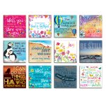 Variety pack of 12 Inspirational Fridge Magnets