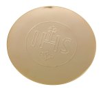 Gold Plated Paten with IHS D 16 cm