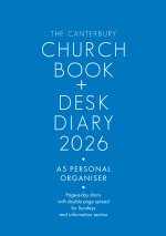 The Canterbury Church Book and Desk Diary 2026 A5 Personal Organiser Edition
