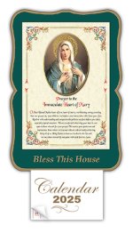 Sacred Heart Of Mary Print Calendar