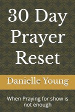 30 Day Prayer Reset: When Praying for show is not enough