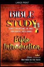 Bible Introduction: Overflying The Bible from Genesis by Brethren in the Faith