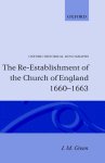 Re-establishment Of The Church Of England 1660-1663