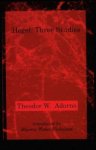 Hegel: Three Studies