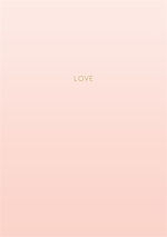 Spirit Stationery Hardback A5 Notebook - Pink Gradient