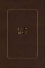 KJV, Thompson Chain-Reference Bible, Large Print, Leathersoft, Brown, Red Letter, Thumb Indexed, Comfort Print