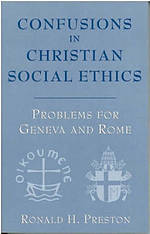 CONFUSIONS IN CHRISTIAN SOCIAL ETHI