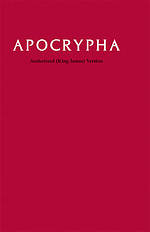 KJV Apocrypha: Red, Hardback