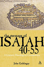 Message of Isaiah 40-55: A Literary-theological Commentary