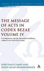 Message of Acts in Codex Bezae (vol 4).
