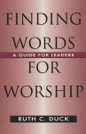 Finding Words For Worship