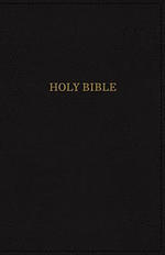 KJV, Deluxe Reference Bible, Giant Print, Imitation Leather, Black, Indexed, Red Letter Edition