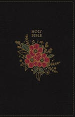 KJV, Deluxe Reference Bible, Super Giant Print, Imitation Leather, Black, Red Letter Edition