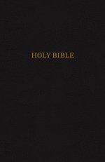 KJV, Thinline Reference Bible, Bonded Leather, Black, Red Letter Edition