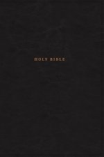 NKJV, Reference Bible, Classic Verse-by-Verse, Center-Column, Leathersoft, Black, Red Letter, Thumb Indexed, Comfort Print