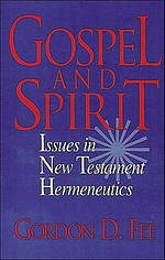 Gospel and Spirit