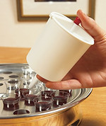 Button Release Communion Cup Filler