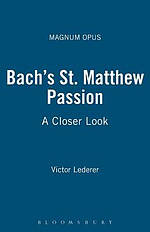 Bach's "St. Matthew Passion"