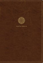 RVR60, Santa Biblia, Letra Supergigante, Leathersoft, Café, con Cierre, Comfort Print