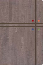 RVR 1960 Biblia de Estudio Arcoíris, cocoa/ terracota símil piel