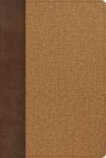 KJV Rainbow Study Bible, Brown/Tan LeatherTouch