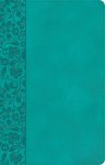 NASB Large Print Personal Size Reference Bible, Teal LeatherTouch, Indexed