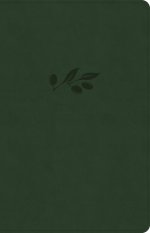 CSB Thinline Bible, Olive LeatherTouch