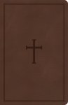 KJV Thinline Bible, Brown LeatherTouch