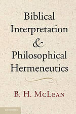Biblical Interpretation and Philosophical Hermeneutics