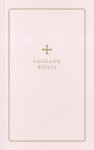 Biblia Católica, Regalos y Ceremonias, Piel reciclada, Rosado, Comfort Print
